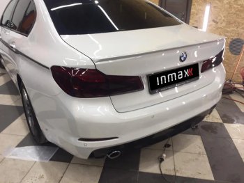 7 999 р. Спойлер багажника M-Performance BMW 5 серия G30 дорестайлинг, седан (2016-2020) (черный глянцевый)  с доставкой в г. Тольятти. Увеличить фотографию 5