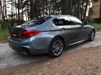 10 999 р. Пластиковые накладки M-порогов BMW 5 серия G30 дорестайлинг, седан (2016-2020)  с доставкой в г. Тольятти. Увеличить фотографию 23