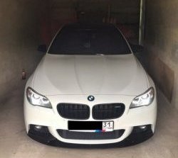 10 849 р. Накладка на передний бампер M-Performance BMW 5 серия F10 рестайлинг, седан (2013-2017) (Неокрашенная)  с доставкой в г. Тольятти. Увеличить фотографию 2