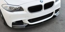 Накладка на передний бампер M-Performance BMW 5 серия F10 рестайлинг, седан (2013-2017)