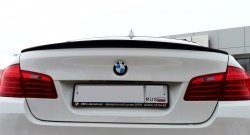 8 799 р. Лип спойлер BSM BMW 5 серия F10 седан дорестайлинг (2009-2013) (Неокрашенный)  с доставкой в г. Тольятти. Увеличить фотографию 3