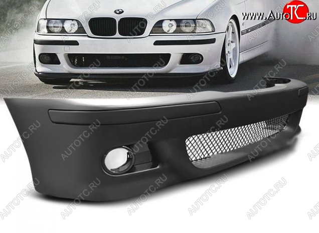 12 949 р. Передний бампер M5 Style BMW 5 серия E39 седан дорестайлинг (1995-2000) (Неокрашенный)  с доставкой в г. Тольятти