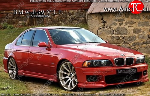 7 299 р. Передний бампер Neodesign BMW 5 серия E39 седан дорестайлинг (1995-2000)  с доставкой в г. Тольятти