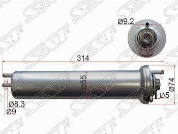 Топливный фильтр SAT BMW X5 E53 дорестайлинг (1999-2003)