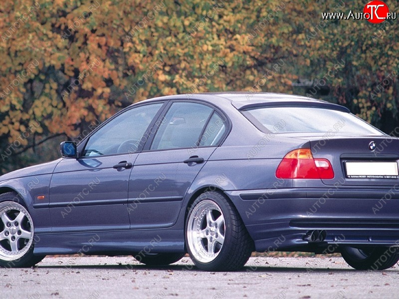 2 499 р. Козырёк на заднее стекло M3 Style BMW 3 серия E46 седан дорестайлинг (1998-2001) (Неокрашенный)  с доставкой в г. Тольятти