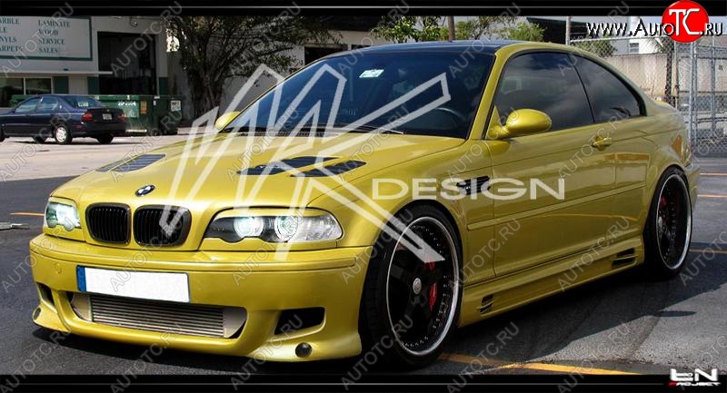 25 899 р. Передний бампер Kersher BMW 3 серия E46 седан дорестайлинг (1998-2001)  с доставкой в г. Тольятти