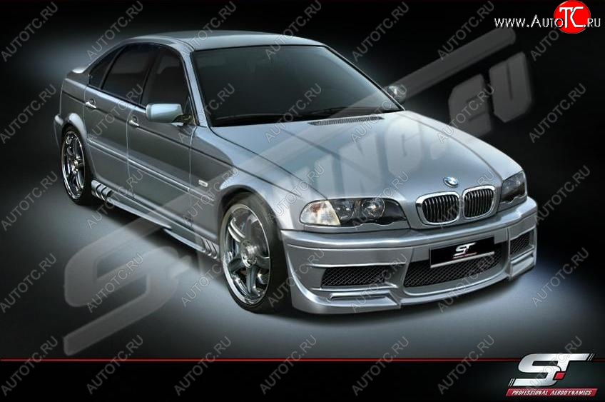 25 899 р. Передний бампер ST BMW 3 серия E46 седан дорестайлинг (1998-2001)  с доставкой в г. Тольятти