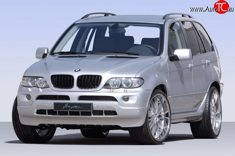 25 349 р. Пластиковый капот (рестайлинг) Stock BMW X5 E53 рестайлинг (2003-2006) (Неокрашенный)  с доставкой в г. Тольятти