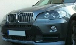 8 999 р. Накладка на передний бампер CT BMW X5 E53 дорестайлинг (1999-2003) (Неокрашенная)  с доставкой в г. Тольятти. Увеличить фотографию 2