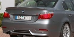 4 999 р. Накладка AC Schnitzer на задний бампер BMW 5 серия E60 седан дорестайлинг (2003-2007)  с доставкой в г. Тольятти. Увеличить фотографию 2