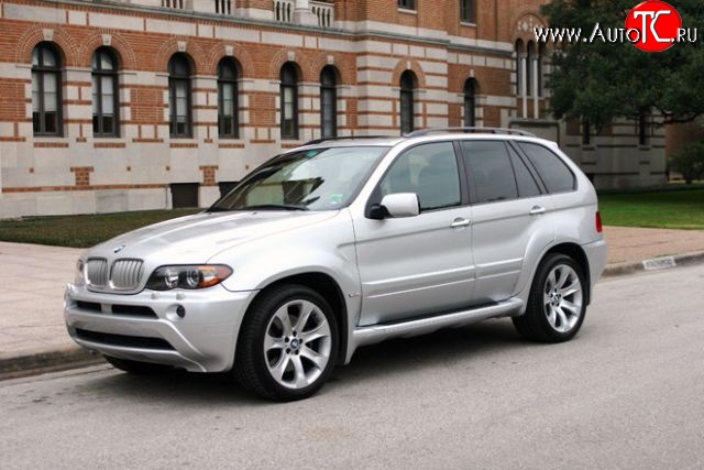 7 099 р. Передний бампер Aero (рестайлинг) BMW X5 E53 рестайлинг (2003-2006)  с доставкой в г. Тольятти