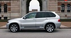 13 999 р. Пороги накладки с расширителями арок Aero BMW X5 E53 дорестайлинг (1999-2003)  с доставкой в г. Тольятти. Увеличить фотографию 3