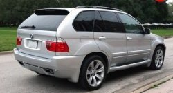 10 339 р. Задний бампер Aero BMW X5 E53 дорестайлинг (1999-2003)  с доставкой в г. Тольятти. Увеличить фотографию 2