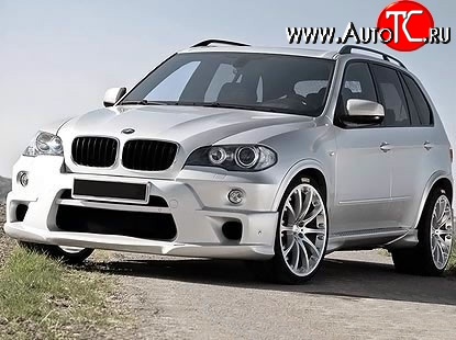 21 499 р. Передний бампер Hartge Style BMW X5 E70 рестайлинг (2010-2013) (Неокрашенный)  с доставкой в г. Тольятти