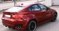 13 349 р. Лип спойлер Lumma BMW X6 E71 рестайлинг (2012-2014) (Неокрашенный)  с доставкой в г. Тольятти. Увеличить фотографию 3