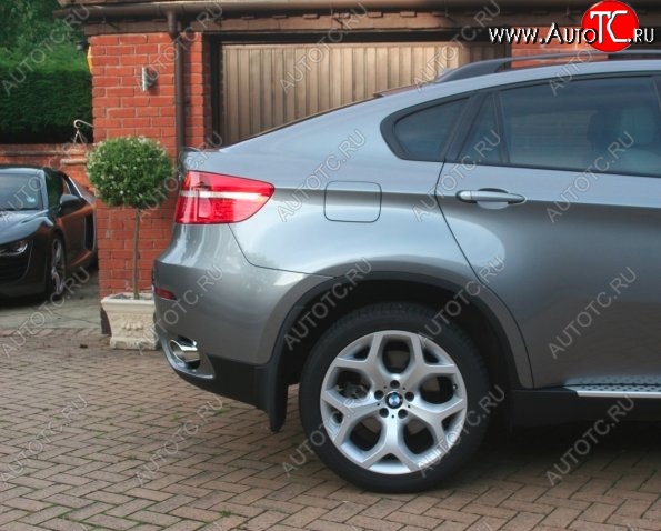 7 449 р. Брызговики CT BMW X6 E71 дорестайлинг (2008-2012)  с доставкой в г. Тольятти