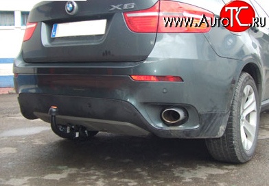 34 999 р. Фаркоп Лидер Плюс BMW X6 E71 дорестайлинг (2008-2012) (Без электропакета)  с доставкой в г. Тольятти