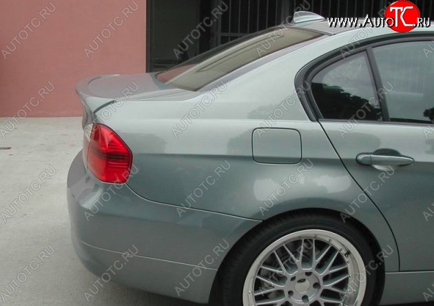 4 999 р. Лип спойлер M-Tech BMW 3 серия E90 седан дорестайлинг (2004-2008) (Неокрашенный)  с доставкой в г. Тольятти