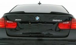 8 239 р. Лип спойлер BS v2 BMW 3 серия F30 седан рестайлинг (2015-2018) (Неокрашенный)  с доставкой в г. Тольятти. Увеличить фотографию 2