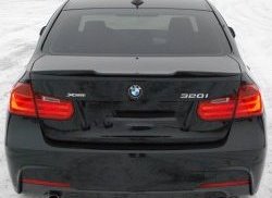 8 239 р. Лип спойлер BS v2 BMW 3 серия F30 седан рестайлинг (2015-2018) (Неокрашенный)  с доставкой в г. Тольятти. Увеличить фотографию 3