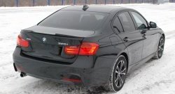 8 239 р. Лип спойлер BS v2 BMW 3 серия F30 седан рестайлинг (2015-2018) (Неокрашенный)  с доставкой в г. Тольятти. Увеличить фотографию 4