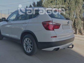 22 699 р. Фаркоп Aragon. (шар A) BMW X3 F25 рестайлинг (2014-2017)  с доставкой в г. Тольятти. Увеличить фотографию 3