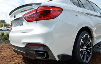 4 999 р. Спойлер багажника Performance BMW X6 F16 (2014-2020) (Неокрашенный)  с доставкой в г. Тольятти. Увеличить фотографию 3