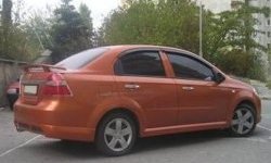 5 099 р. Пороги накладки CT v2 Chevrolet Aveo T250 седан рестайлинг (2006-2011) (Неокрашенные)  с доставкой в г. Тольятти. Увеличить фотографию 3