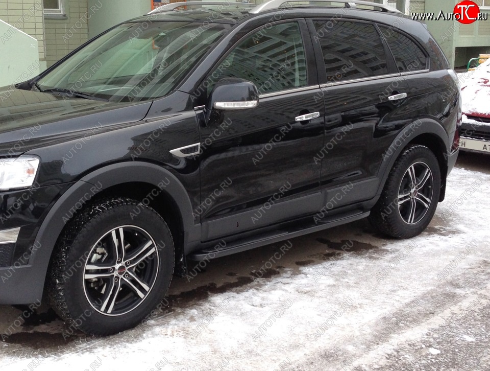 12 999 р. Пороги Sport Chevrolet Captiva  дорестайлинг (2006-2011)  с доставкой в г. Тольятти