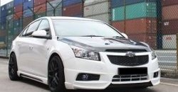 3 999 р. Накладка на передний бампер Extrime Chevrolet Cruze J305 хэтчбек дорестайлинг (2009-2012) (Неокрашенная)  с доставкой в г. Тольятти. Увеличить фотографию 3