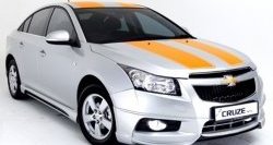 Накладка на передний бампер Extrime Chevrolet Cruze J305 хэтчбек дорестайлинг (2009-2012)