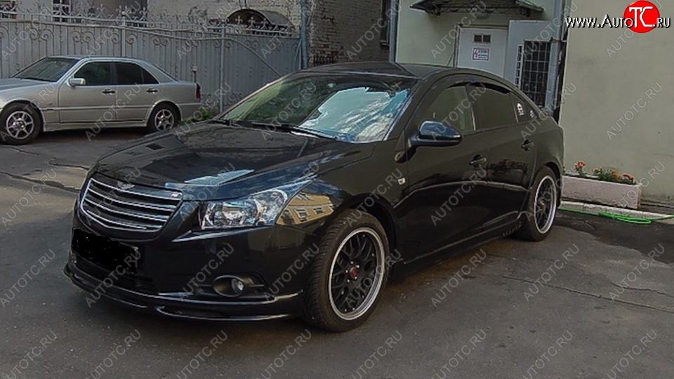 5 499 р. Накладка на передний бампер SPORT CLUB Chevrolet Cruze J305 хэтчбек дорестайлинг (2009-2012) (Неокрашенная)  с доставкой в г. Тольятти