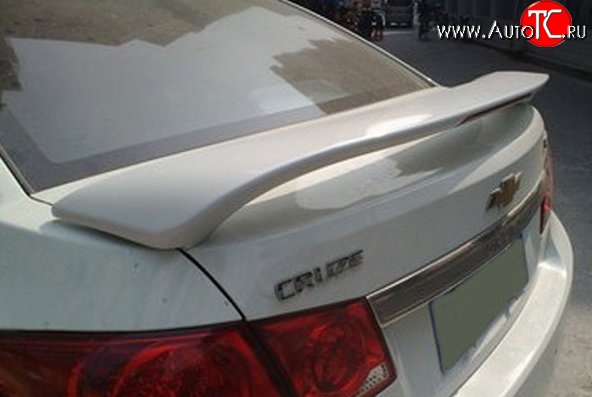 2 689 р. Спойлер M-VRS V2 Chevrolet Cruze J300 седан дорестайлинг (2009-2012) (Неокрашенный)  с доставкой в г. Тольятти