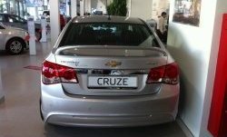 6 849 р. Спойлер LitCompany Chevrolet Cruze J300 седан дорестайлинг (2009-2012) (Неокрашенный)  с доставкой в г. Тольятти. Увеличить фотографию 6