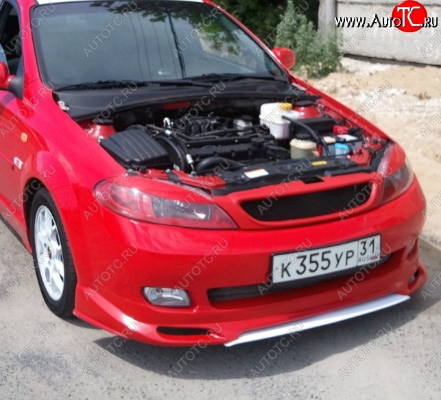 1 249 р. Нижняя планка для накладки переднего бампера CT 1 Chevrolet Lacetti хэтчбек (2002-2013) (Неокрашенная)  с доставкой в г. Тольятти