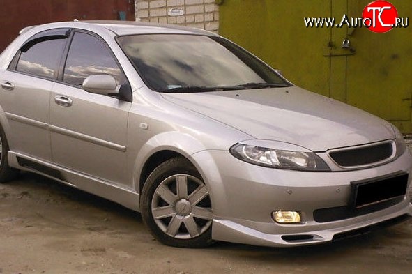 999 р. Реснички на фары M-VRS Chevrolet Lacetti хэтчбек (2002-2013) (Неокрашенные)  с доставкой в г. Тольятти