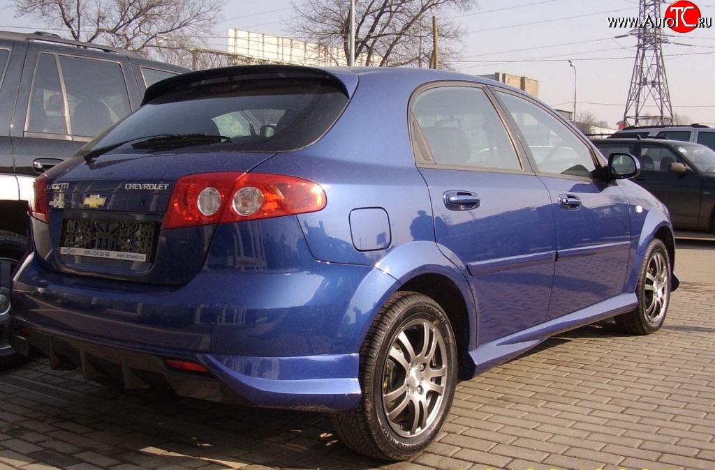 3 169 р. Пороги накладки Атланта  Chevrolet Lacetti  хэтчбек (2002-2013) (Неокрашенные)  с доставкой в г. Тольятти