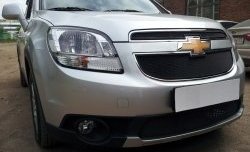 1 469 р. Сетка воздухозаборника переднего бампера Russtal  Chevrolet Orlando (2011-2018)  с доставкой в г. Тольятти. Увеличить фотографию 4