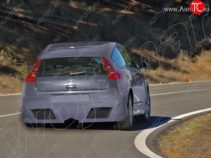 25 899 р. Задний бампер Golardo CITROEN C4  дорестайлинг, хэтчбэк 5 дв. (2004-2008)  с доставкой в г. Тольятти