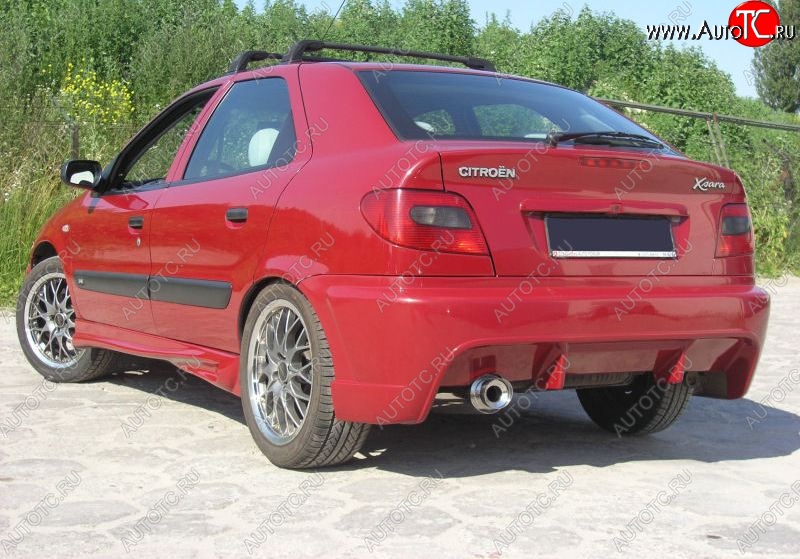 25 899 р. Задний бампер EVO 3 CITROEN Xsara N0 хэтчбэк 3 дв. дорестайлинг (1997-2000)  с доставкой в г. Тольятти