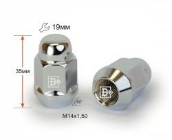 Колёсная гайка Вектор M14 1.5 ГАЗ ГАЗель 3221,Бизнес 2-ой рестайлинг автобус (2010-2025) 