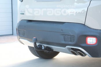 22 699 р. Фаркоп Aragon. (шар A) Jeep Renegade дорестайлинг (2014-2018)  с доставкой в г. Тольятти. Увеличить фотографию 7