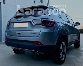 22 699 р. Фаркоп Aragon.(шар V) Jeep Renegade дорестайлинг (2014-2018)  с доставкой в г. Тольятти. Увеличить фотографию 4