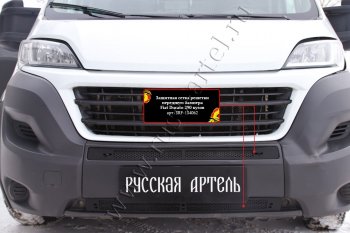 Защитная сетка решетки переднего бампера RA Fiat Ducato 290 (2014-2025)