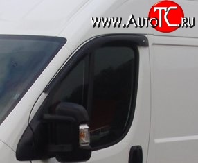 999 р. Комплект дефлекторов окон (ветровиков) 4 шт. (рестайлинг) Russtal Fiat Ducato 250 (2006-2014)  с доставкой в г. Тольятти