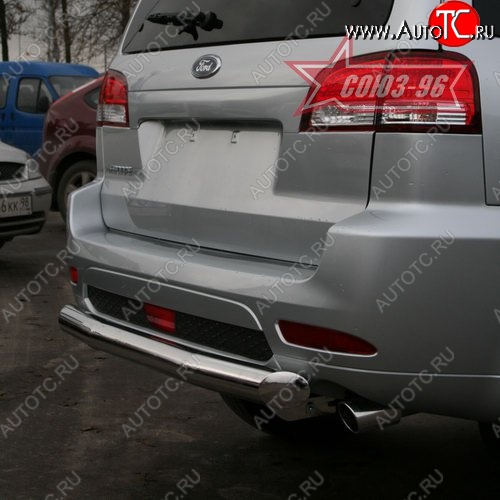 13 229 р. Защита заднего бампера Souz-96 (d76) Ford Escape 2 (2008-2012)  с доставкой в г. Тольятти