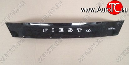 999 р. Дефлектор капота Russtal (короткий) Ford Fiesta 6 хэтчбэк 3 дв. рестайлинг (2012-2019)  с доставкой в г. Тольятти