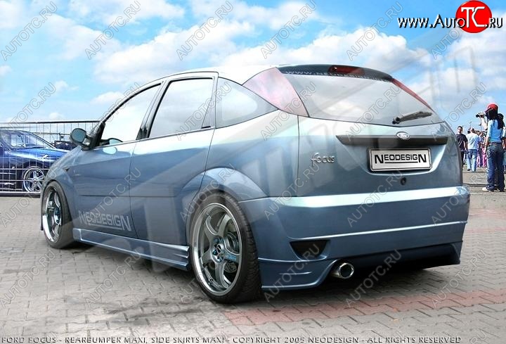 28 999 р. Задний бампер NEO Ford Focus 1 хэтчбэк 3 дв. дорестайлинг (1998-2002)  с доставкой в г. Тольятти