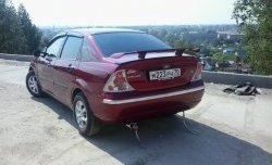 Низкий универсальный спойлер Кураж Opel Astra H седан дорестайлинг (2004-2007)