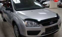 Дефлектор капота NovLine Ford Focus 2 хэтчбэк 3 дв. дорестайлинг (2004-2007)